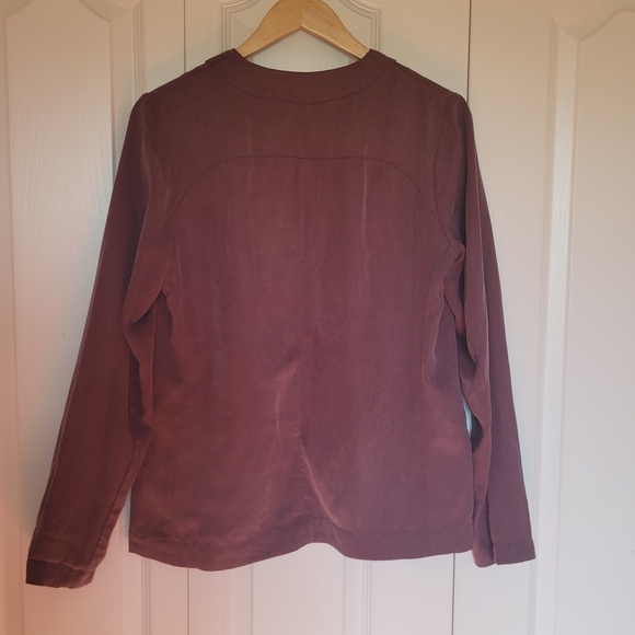 Women's Purple Blazer - Picture 4 of 7